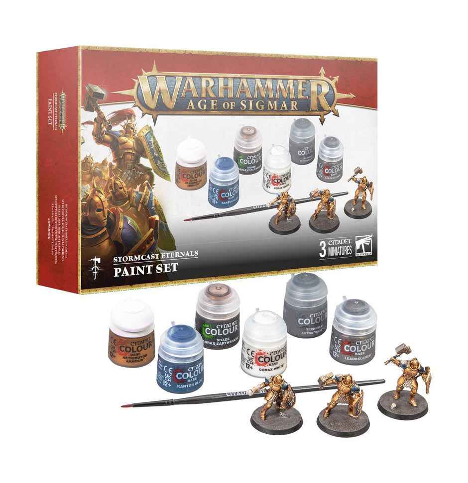 AOS Stormcast Eternals + Paint Set (4e édition)