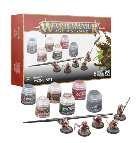 AOS Skaven + Paint Set (4e édition)