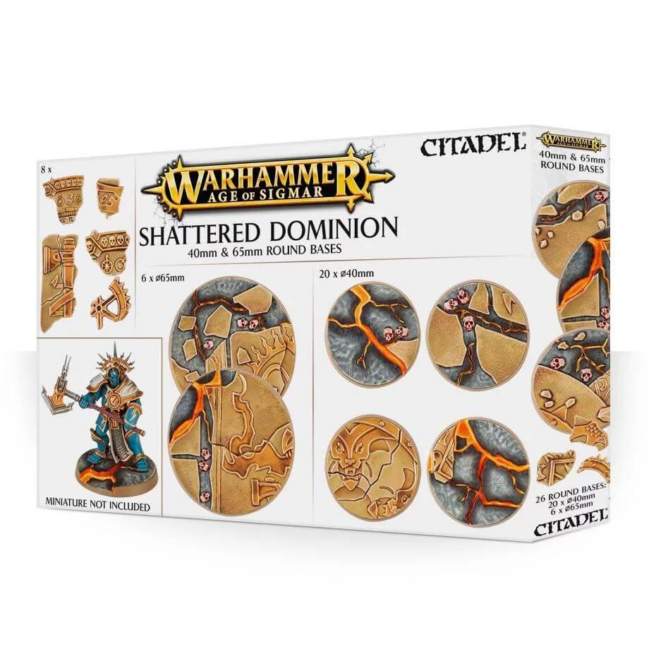 AOS: Shattered Dominion: 65 & 40 mm rund