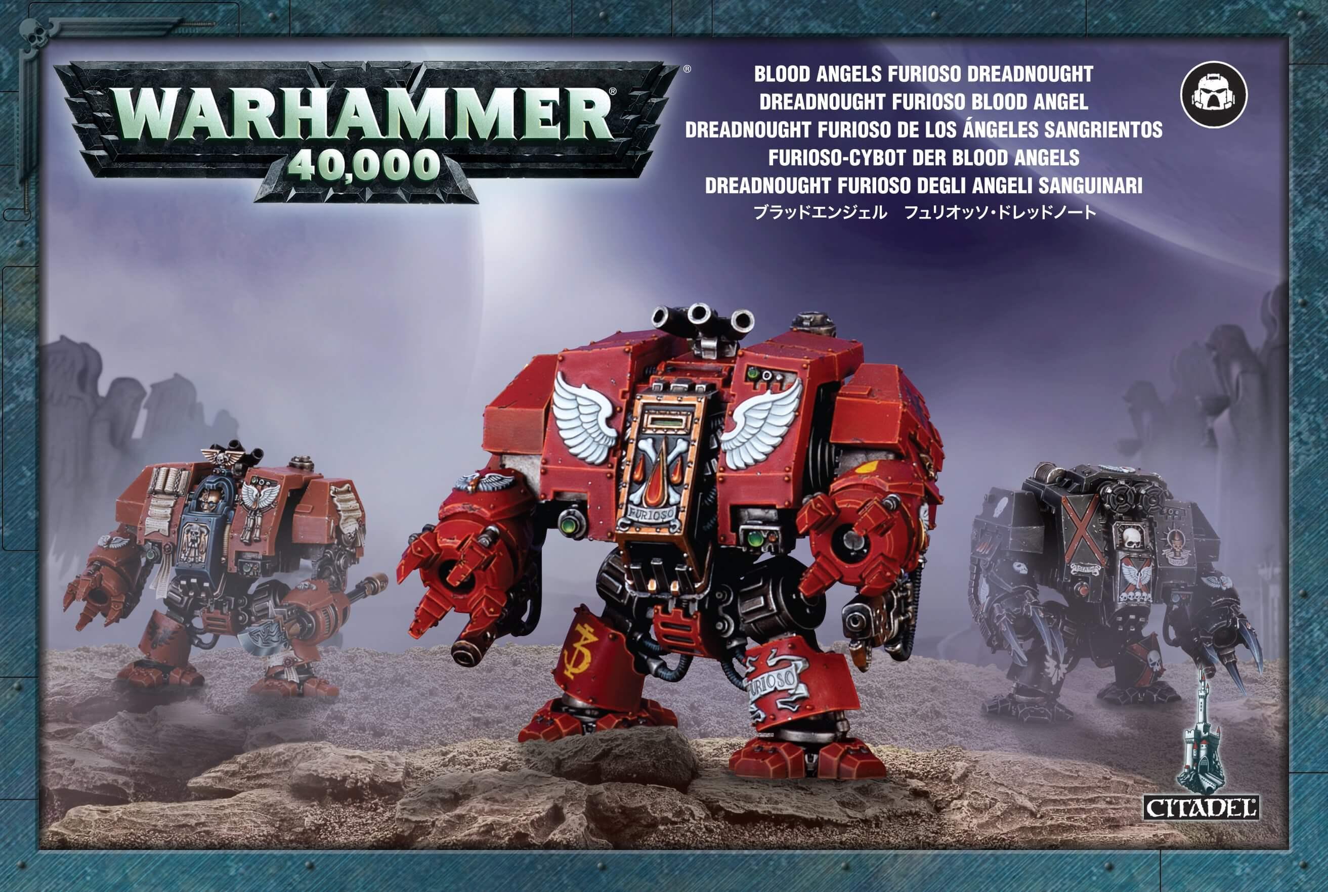 Blood Angels Furioso Dreadnought