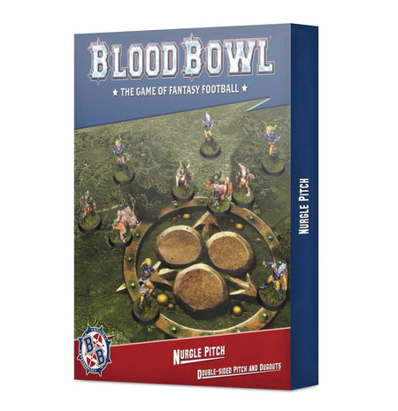 Blood Bowl: Pitch et pirogue de l'équipe Nurgle