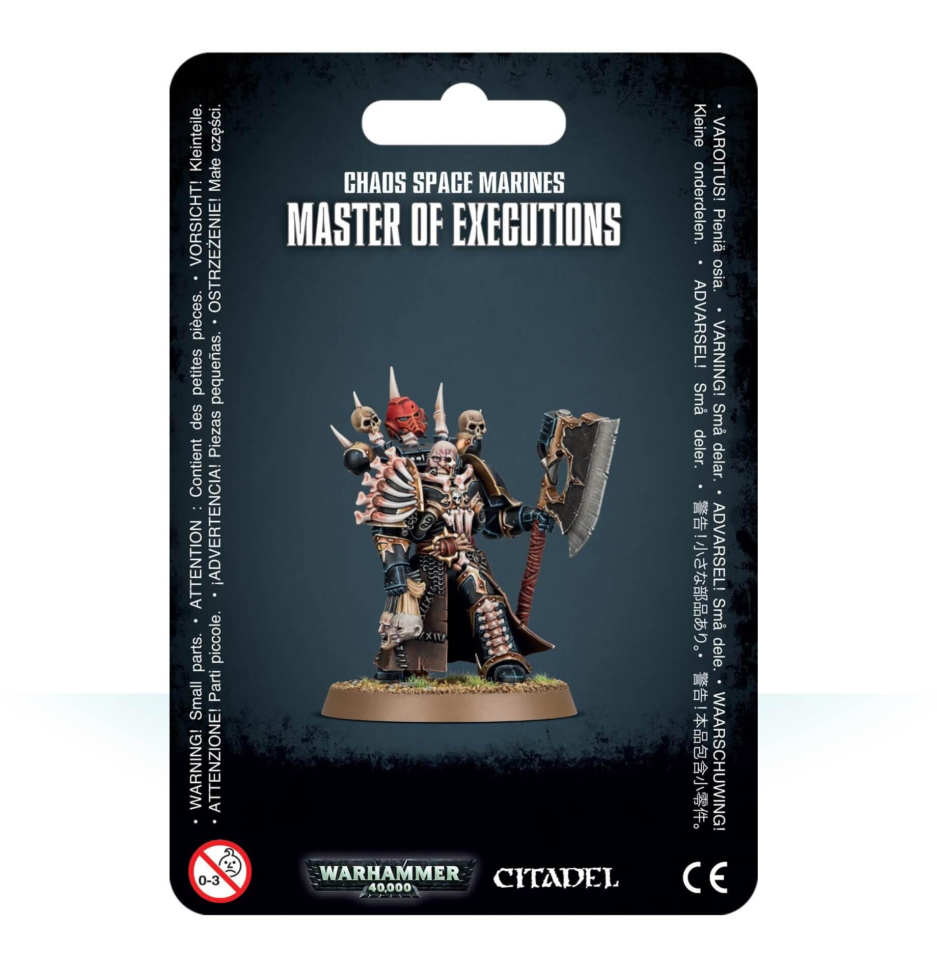 Chaos Space Marines Master of Ejecutions