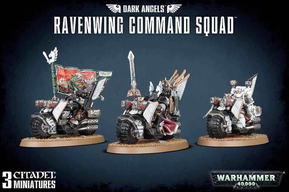 Drużyna dowodzenia Dark Angels Ravenwing