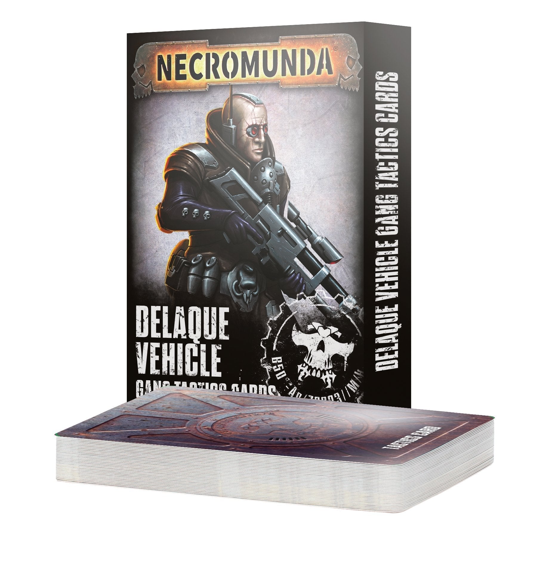 Necromunda: Cartes de tactiques de gang de véhicule delaque