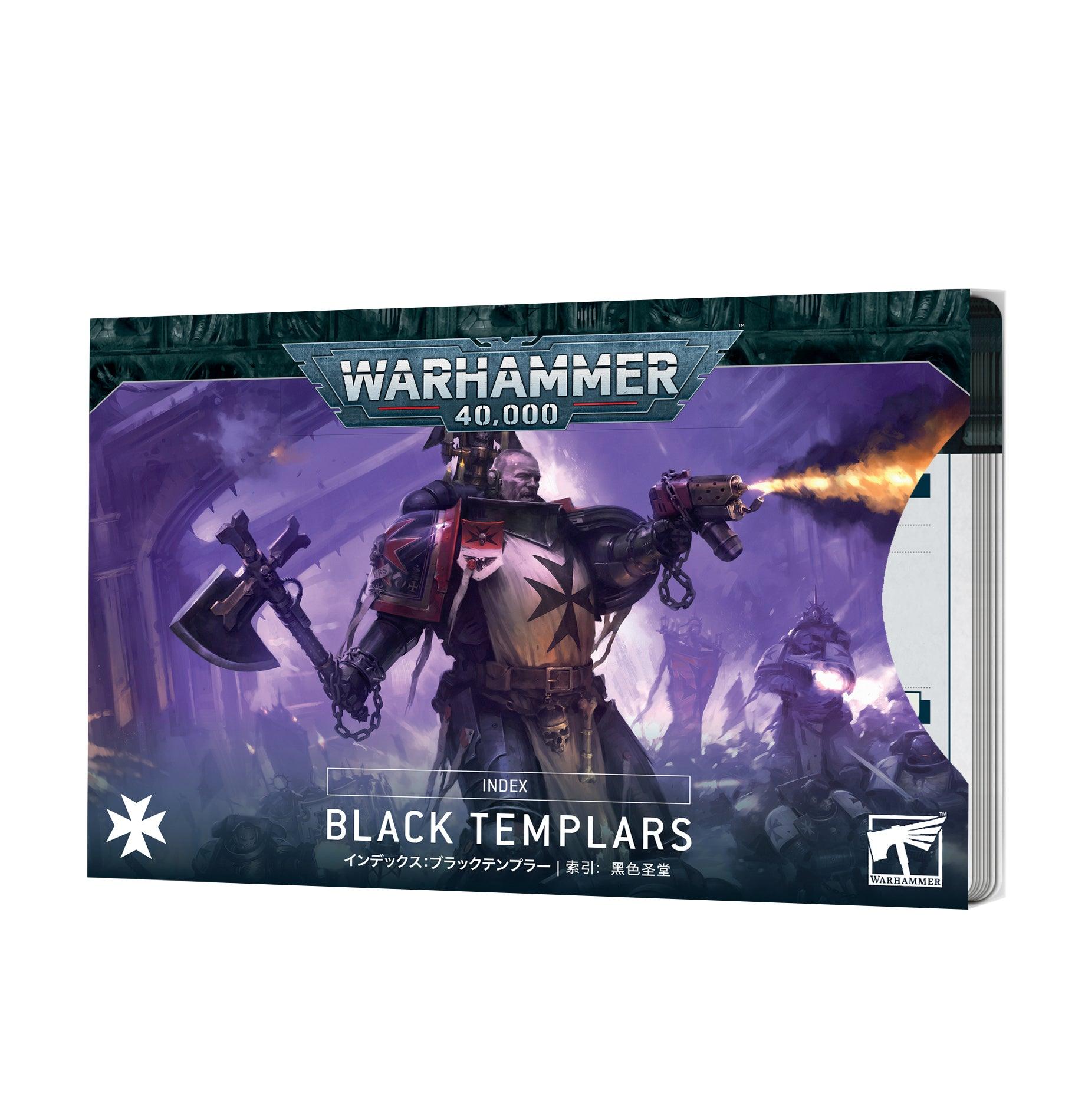 Index Cards: Black Templars