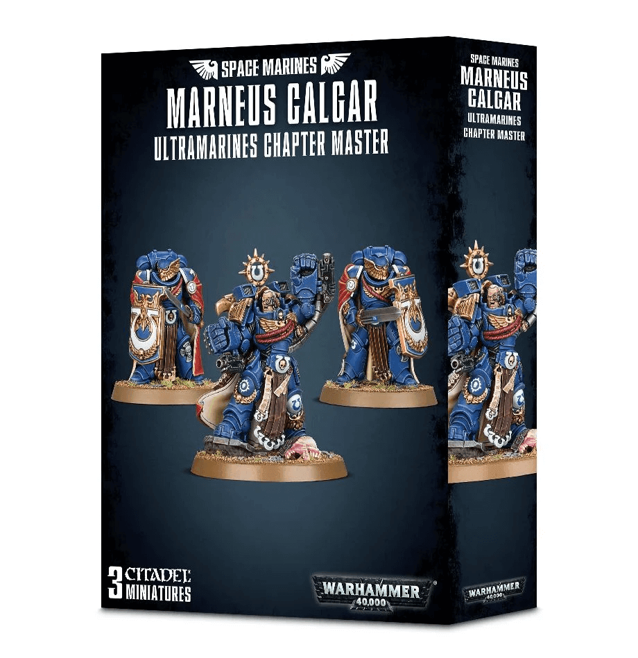 Marneus Calgar avec la garde d'honneur de Victrix