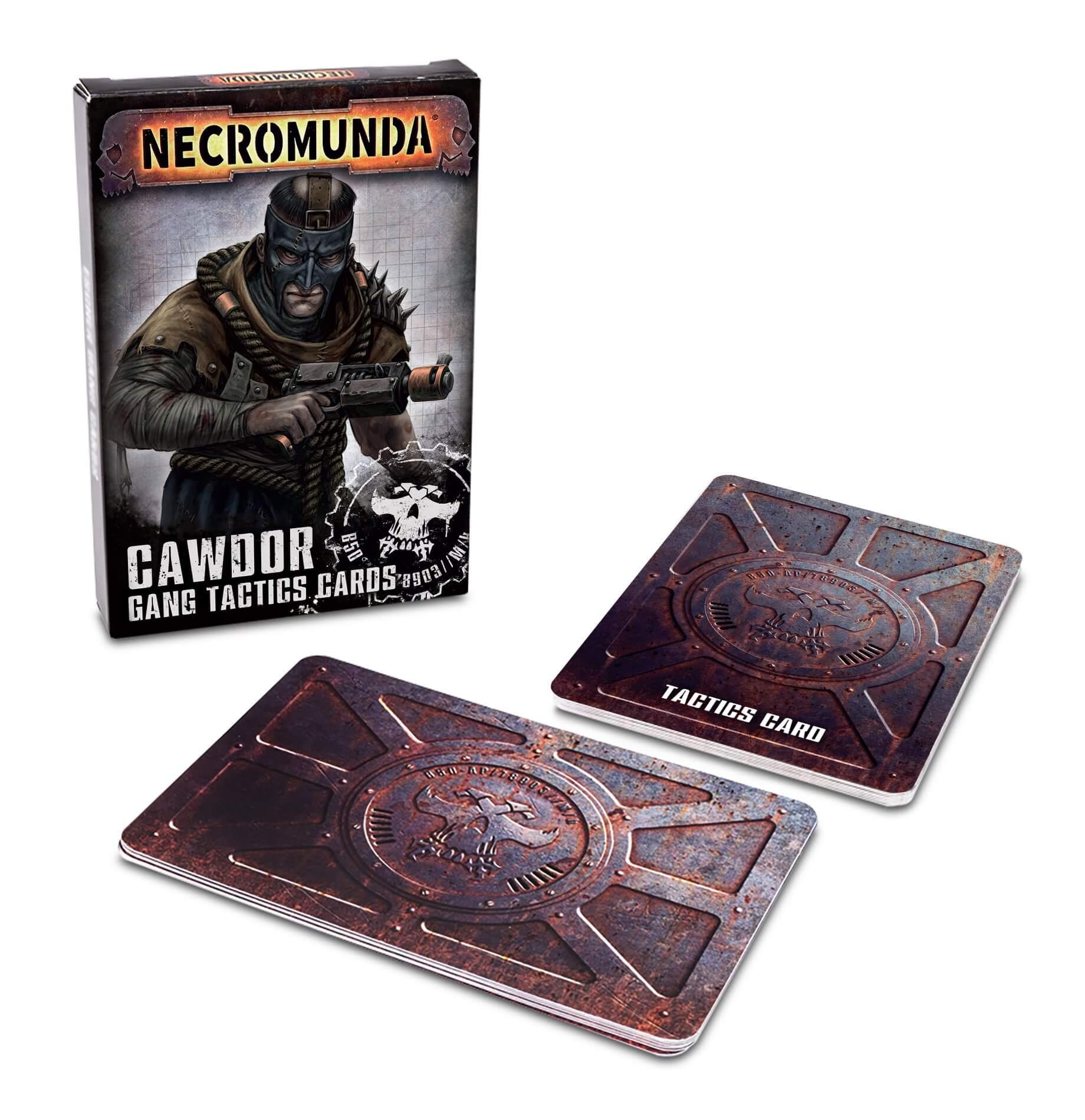 Necromunda: Cartes de tactiques de gang Cawdor