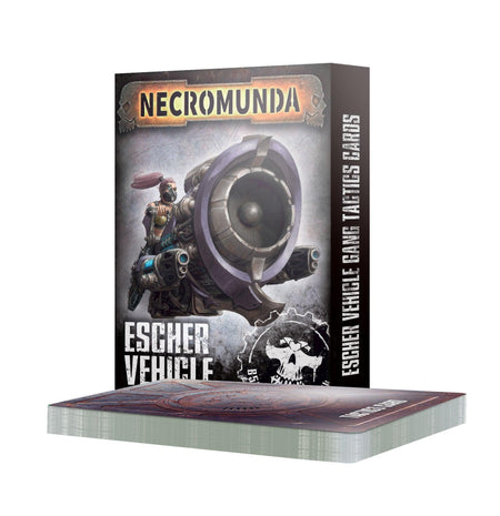 Necromunda: Cartes de tactiques de gangs de véhicules Escher