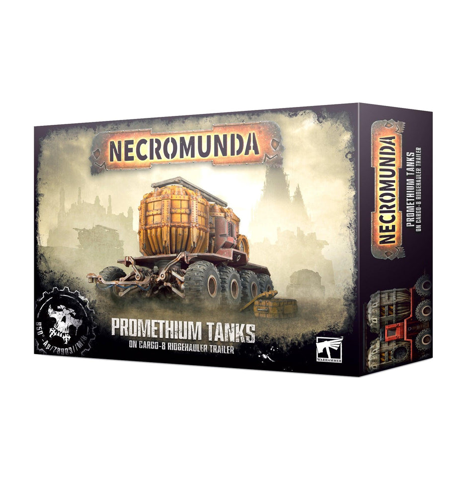 Necromunda: Tanks Prometium en el remolque de carga-8