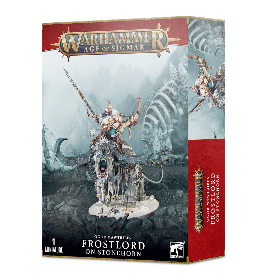 Ogor Mawtribes: Frostlord on Stonehorn