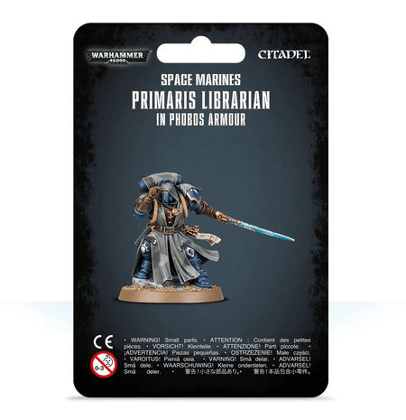 Primaris -Bibliothekar in der Panzerung von Phobos