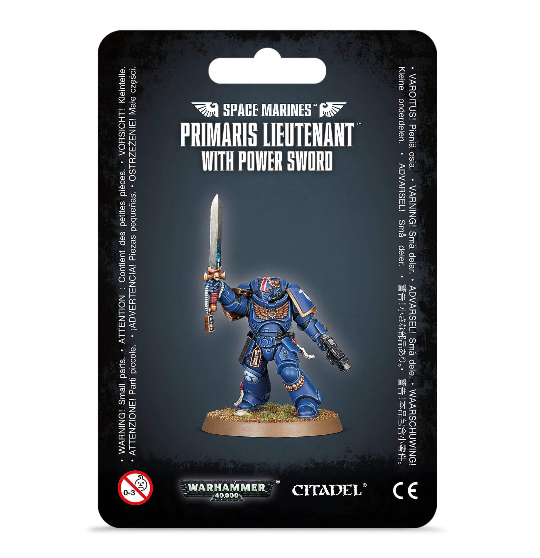 Primaris Leutnant mit Kraftschwert