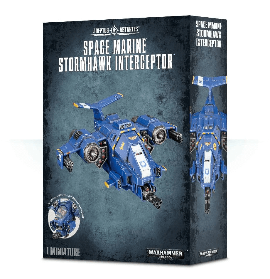 Intercepteur de Stormhawk Space Marine