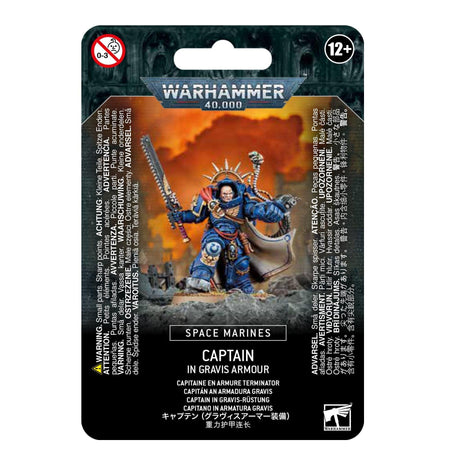 Space Marines Captain in Gravis -Rüstung