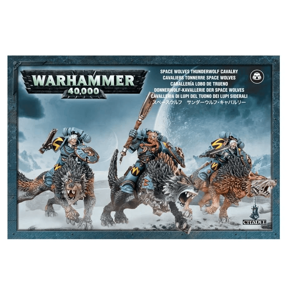 Space Wolves Thunderwolf Caballería