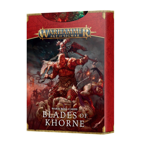 Warscroll Cards: Blades Of Khorne (3rd Edition)