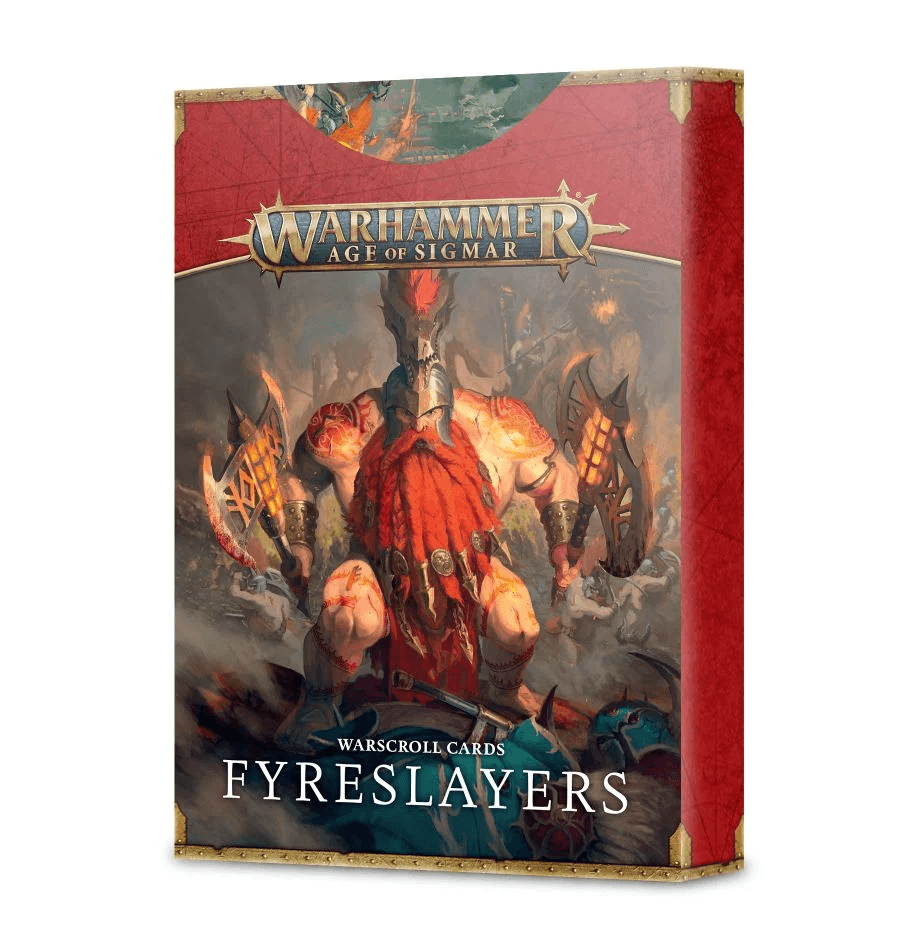 Warscroll -Karten: Fyreslayer