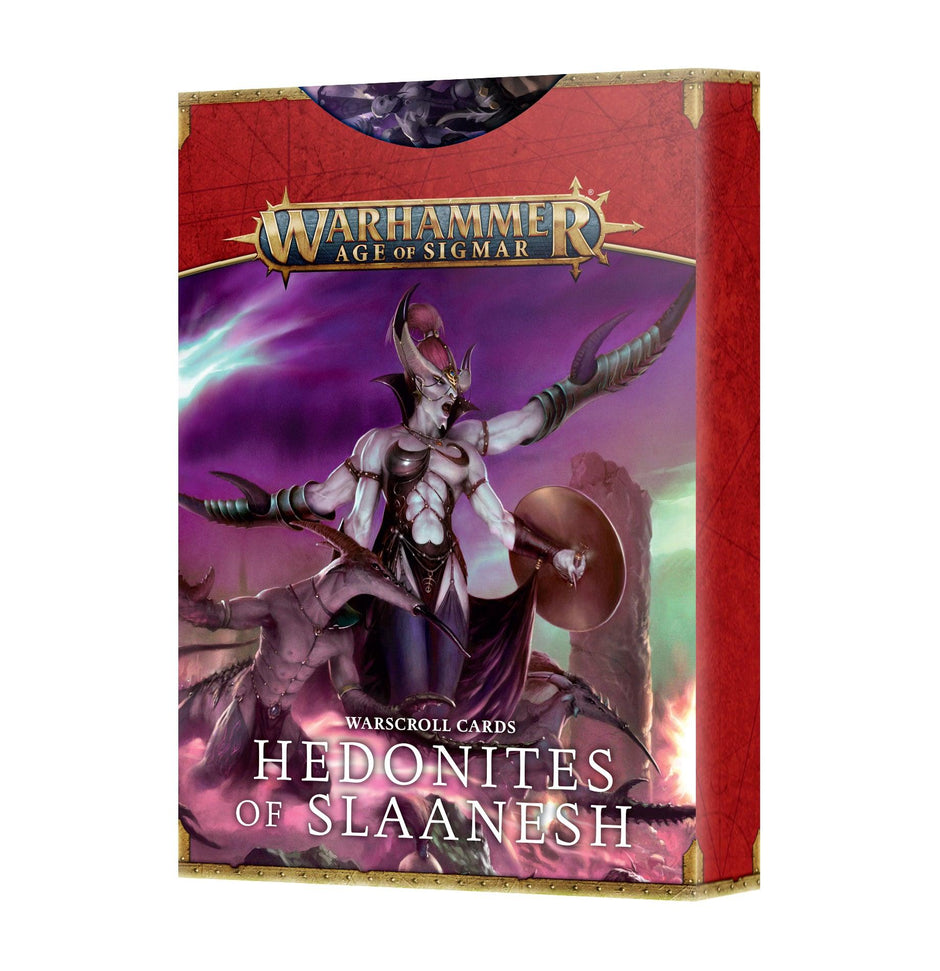 Warscroll Cards: Hedonites Of Slaanesh (3rd Edition)